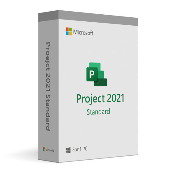 Microsoft Project Standard 2021 voor Windows