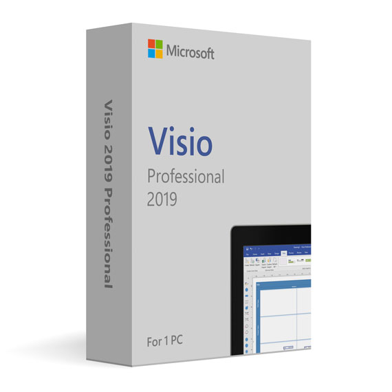 Microsoft Visio Professional 2019 voor Windows